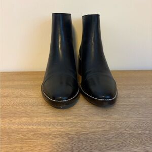 Cole Haan Black Leather Boots (Worn Once)